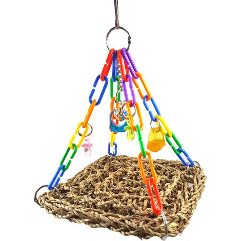 Mini jouet d'oiseau trapéziste volant, taille petit oiseau (1/5)