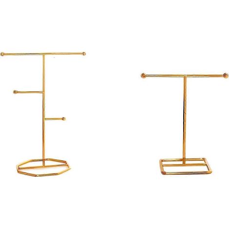 Porte-colliers, porte-bijoux, lot de 2, support de rangement pour bijoux --- (1/5)
