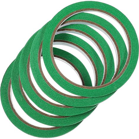 rouleaux de ruban adhésif vert en papier crépon Ruban (1/5)
