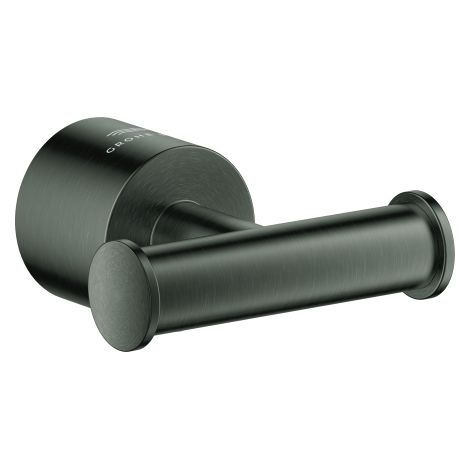 Bademantelhaken Atrio 40890 hard graphite gebürstet (1/3)