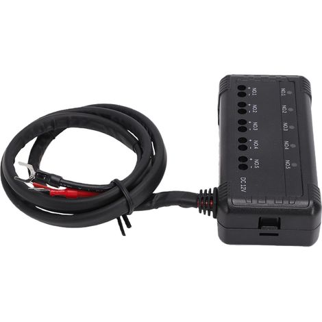 Boîte à Fusibles pour Moto, Bornier à 5 Circuits 20 A à Profil Bas avec Indicateur LED, pour Voitures, Motos, Véhicules ATV UTV (1/5)