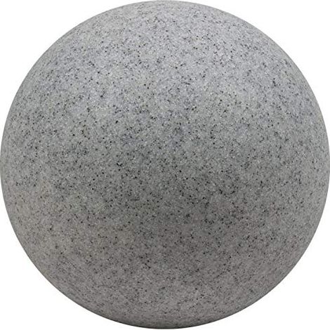 Heitronic 35957 Mundan Lampada da giardino sfera LED (monocolore), Lampada a risparmio energetico E27 11 W Grigio - Gra (1/3)