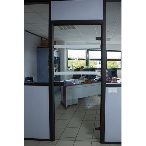 Markierungsrolle für Glasflächen aus transluzentem, entspiegeltem PVC WATTELEZ - 10m x 50mm - 810301DEP