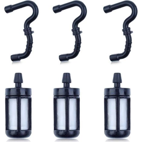 Tuyau de Carburant et Filtre Kit pour STIHL MS170 MS180 017 018 Tronçonneuse1130 358 7701 Remplacement Pièces avec Filtre à Carburant (1/4)