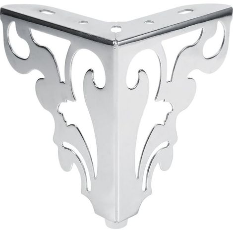 Pièces Meubles Pieds de Canapé en Métal Poli Accessoires de Meubles Modernes pour Chaises de Bureau, Canapés, Armoire (Taille: 12cm) (1/4)