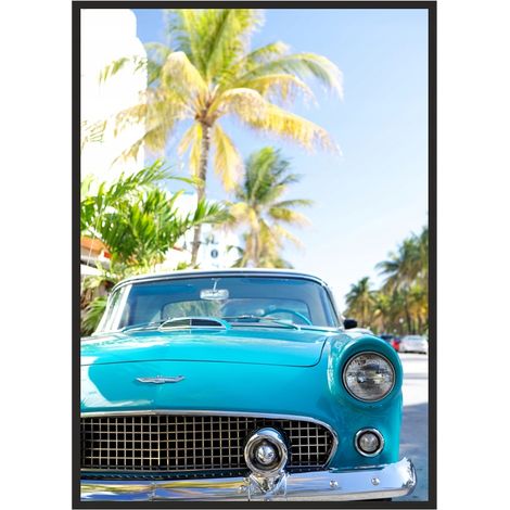 Póster con foto enmarcada 53x73 cm Auto P694 (1/4)