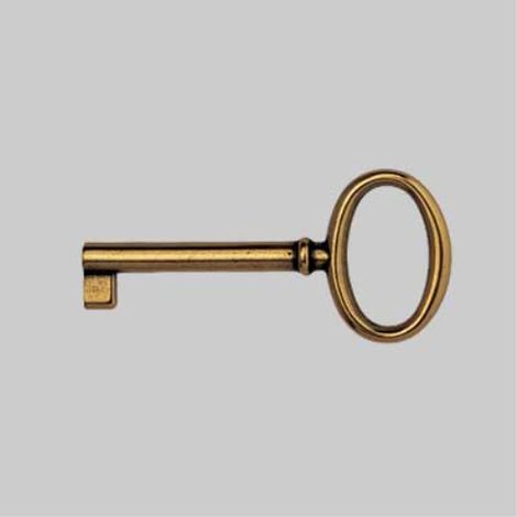 Chiave per mobili '33706' 34x73 mm - ottone antico METAL GROUP (1/2)