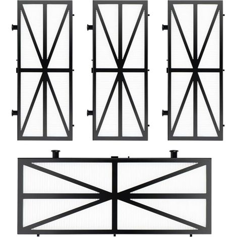 Lot de 4 filtres de nettoyage de piscine compatibles avec Dolphin DX3, DX4, DX4S, Supreme M3, Apolloa, Apolloa Plus, H50 Robot Pool Cleaner, partie 9991422-R4