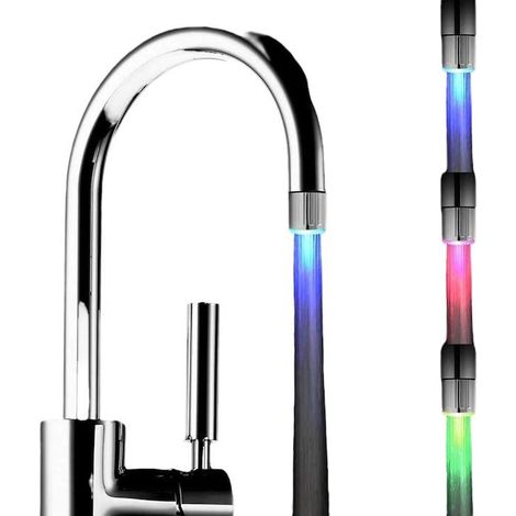 Batterie avec LED QttvbTna, interrupteur 3 couleurs de température, matériau ABS, 3,5x2,4x2,4 cm, Argintiu (1/3)