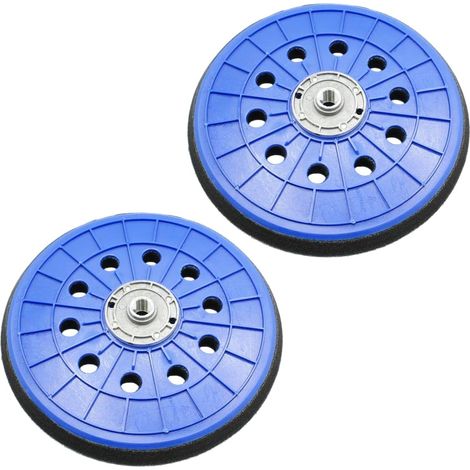 Disque Abrasif - 2 Pièces - 215mm - PP Et Alliage - 10 Trous - Pour Ponceuse Girafe Murale - Compatible DS 200/930 (1/5)