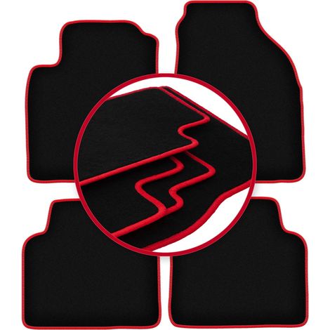 CARLUX-RED Autofußmatten für: Hyundai Matrix Minivan (2001-2010) (1/5)