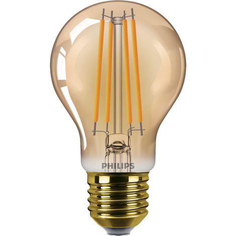 ampoule LED vintage ambrée, 25W, culot E27, blanc chaud 1800K, non dimmable (1/3)
