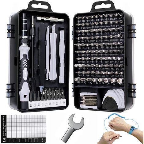 Kit Tournevis de precision, Set Outils avec Torx T2 T3 T4 T5 T6 T8 T9 T10, Etoile P2 P5, Triwing Y000, pour Smartphone, Laptop, PC, Lunettes, Montre (1/5)