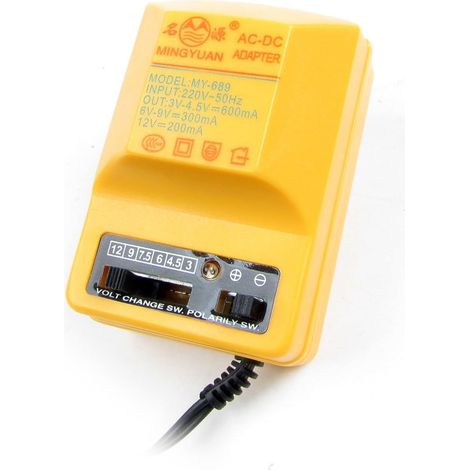 US-Stecker AC220V universel AC à DC adaptateur 3-12 V simple (d1485fcfe950c533b0ec4e59829d7af6)