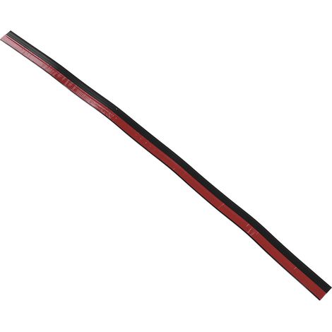 Selbstklebendes Silikon-Türdichtungsband, schall- und zugluftdicht, schwarzer LQ6-Staubdichtungsstreifen (1/5)