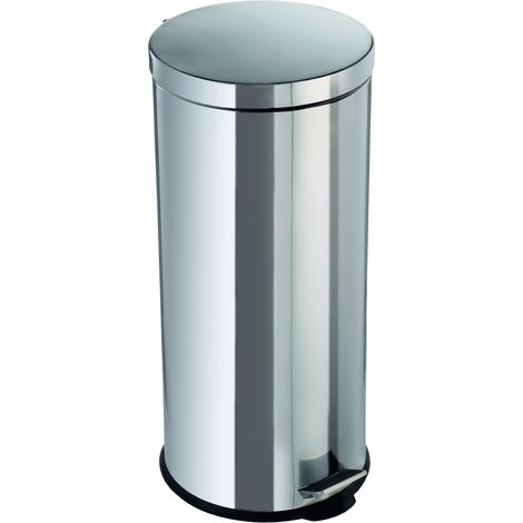 No Brand Corbeille à papier Argent H64.5xl36xL30.4cm (1/3)
