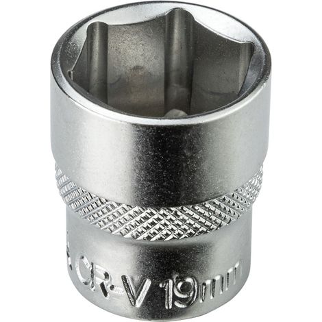 Nástrčkový kľúč / orech krátky 19 mm 3/8" (1/3)