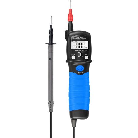 Multimètre numérique rétroéclairage portable affichage LCD voltmètre DC/AC testeur de continuité de Diode de résistance 1pc (1/5)