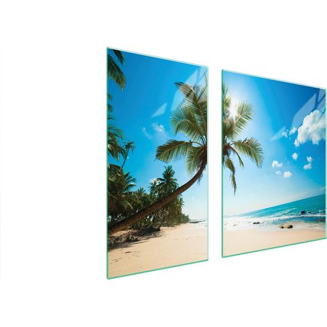 GLASSCHUTZPLATTE FÜR HERD 90x52 BEACH (1/5)