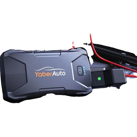 Démarreur de voiture, batterie externe de 13800mAh, lumière d'urgence, 2000A (1/5)