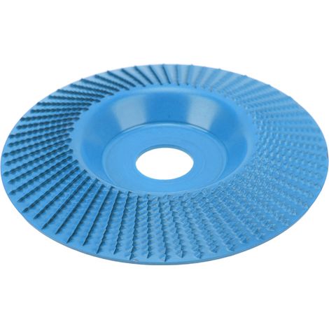 Disque à meuler en carbure de tungstène résistant à l'usure, 125 mm, pour le travail du bois, bleu (1/5)