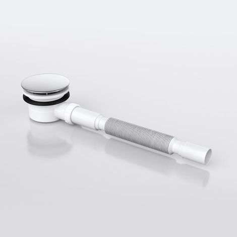 Mai & Mai Piletta di Scarico Doccia AL01 Sifone per Piatto Doccia Diametro 90mm Arco di Scarico 45mm Cromato