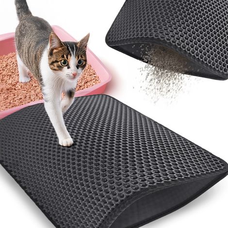 Wasserdichte Matte, doppellagige Katzenstreu-Einlage (1/5)