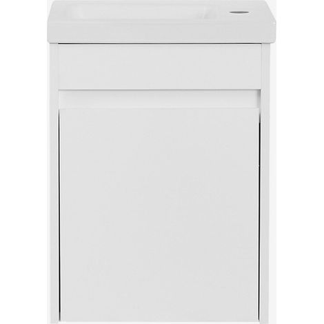 Set di mobili da bagno in legno con lavabo integrato Narek SKLUM            