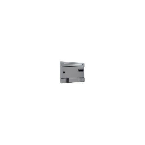 C CASSETTA POSTALE CONDOMI MAXISTEEL SILV 36.5X6.5X30CM- 1,0 pz