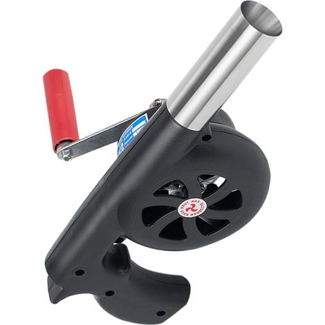 Souffleur Manuel Portable pour Barbecue Compact Ventilateur Léger Plastique (1/5)