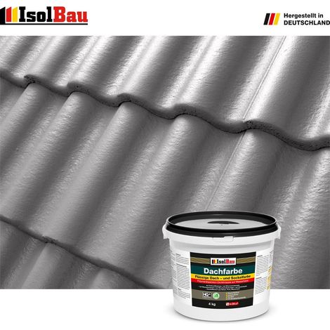 IsolBau Dachfarbe Betongrau 4 kg (1/5)