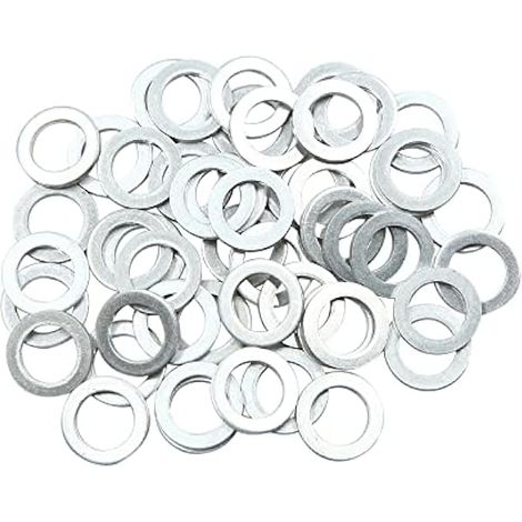 A Huile Broyage Rondelles 12mm ID. 19,7mm OD. Vidange Bouchon Joints (Ensemble de 50) (1/3)
