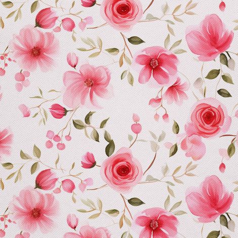 Tela decorativa para exteriores Oxford - Flores - DX2654 (1/5)
