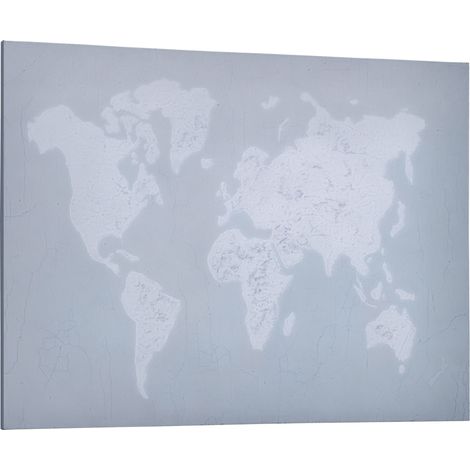 Stampa su tela 120x90 cm, cadre en bois de pin blanc et gris, encre résine polyuréthane pour décoration intérieure, salon, bureau et maison.