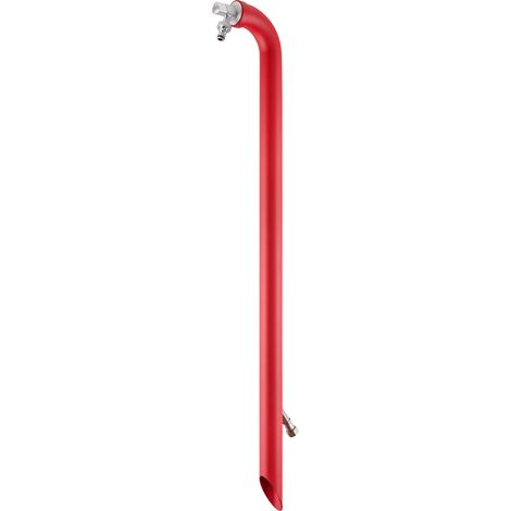 Fontana da Giardino a Cannuccia con Rubinetto Belfer 42/CN Rosso