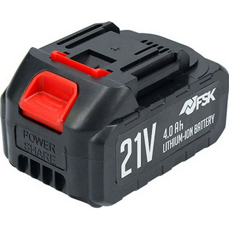 Ferrestock FSKBAT003 Batterie Lithium 21V 4.0Ah Noir (1/3)