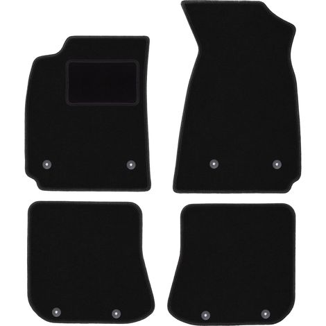 Tapis en velours noir pour : Audi A4 B5 berline, break, avant (1995-1999) (1/5)