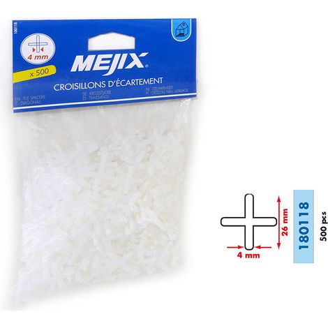 Espaciadores de 4 mm MEJIX
