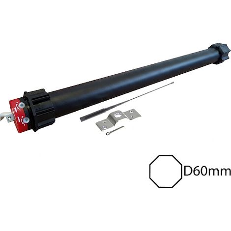 Moteur tubulaire pour l'automatisation de stores et de volets roulants, 50 Nm, 100 kg, 230 V