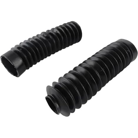 Lot de 2 soufflets de moto en caoutchouc pour fourche de moto (1/4)