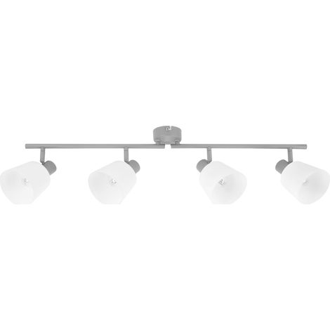 Plafonnier linéaire gris/blanc 4xE14 Ginko Candellux (1/3)
