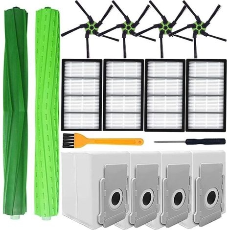 Kit di ricambio per aspirapolvere serie S9 e S9 Plus: spazzole multi-gomma e sacchetti filtro (1/4)