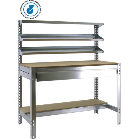 Simonrack Simonwork Mobile BT1 Box grau und Holz robust