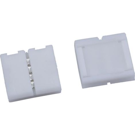 Lot de 10 connecteur 10mm pour ruban bande LED 5050 RGB (1/4)