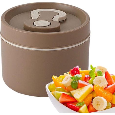 Sac à lunch en acier inoxydable, 650 ml, idéal pour organiser ses repas au travail, à l'école, en pique-nique ou en voyage.-AquaForge (1/5)