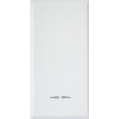 Deviatore unipolare con gemma 1 modulo Bianco Whitek S44 Ave 446002