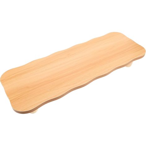 Rehausseur D'écran de Bureau en Bois pour Ordinateur, Organiseur de Bureau Minimaliste et Moderne, Surélève L'écran, pour Usage Professionnel (1/5)