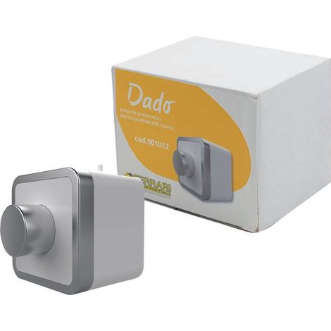 Pulsador externo para WC DADO - Cromo