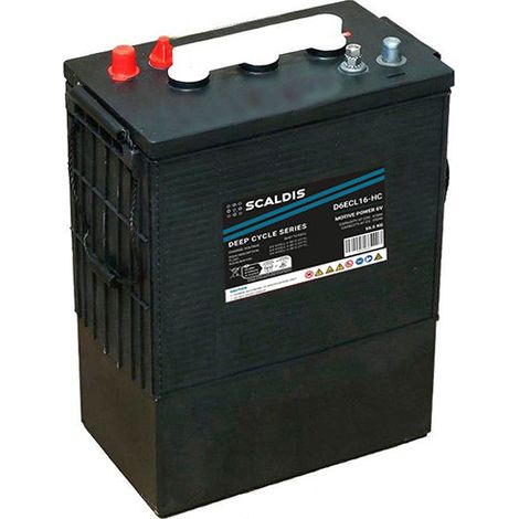 Batterie Deep cycle SCALDIS D6ECL16-HC 6 VOLTS 415 AH (1/2)