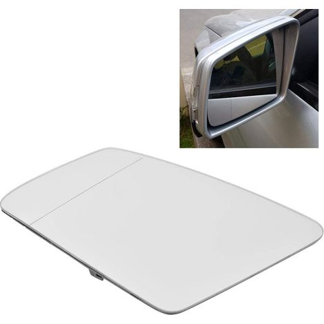 Jeffergarden Verre de rétroviseur chauffant anti-buée A3159473 pour Mercedes Classe C Classe E W204 W212 (gauche) (1/5)